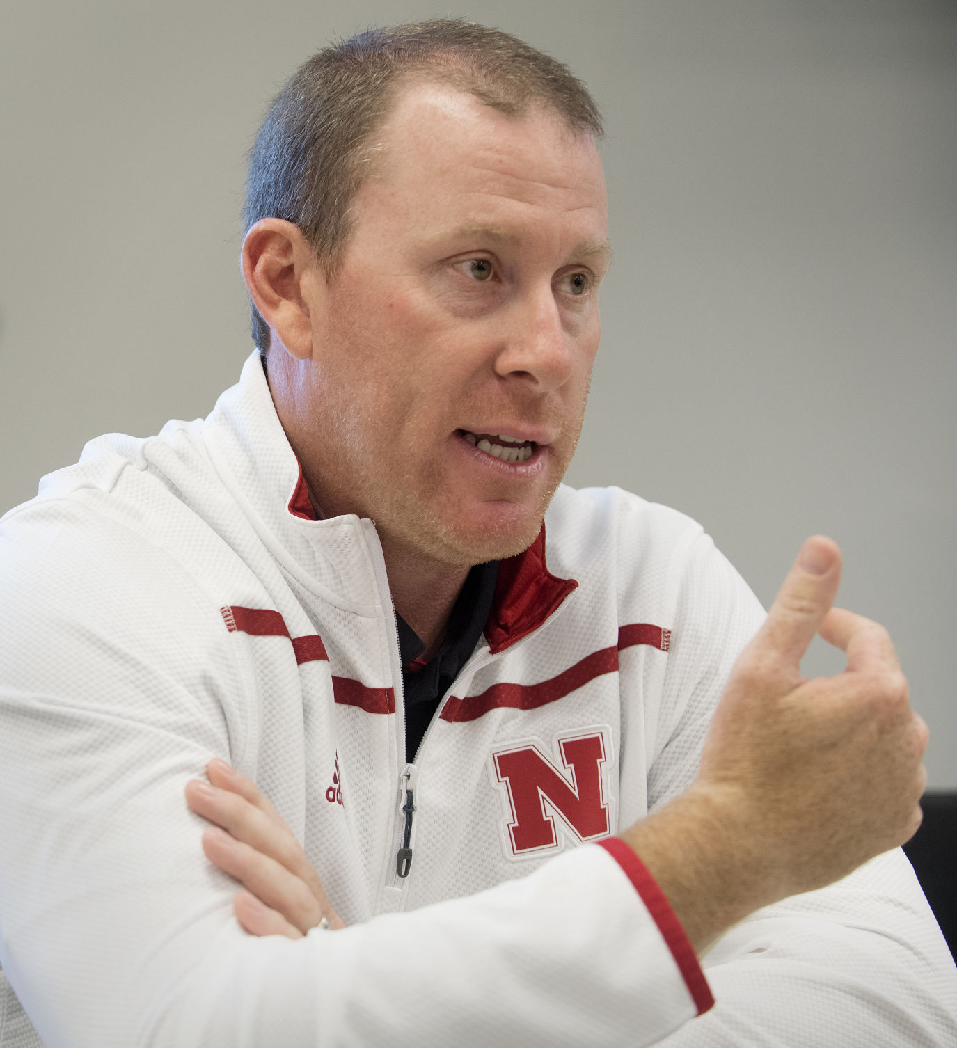 Huskers baseball coach Will Bolt, 6.20